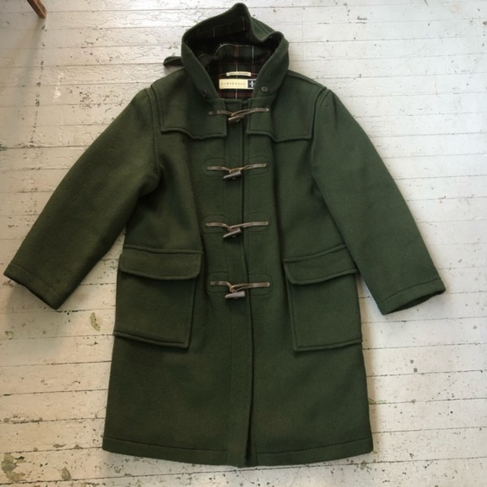 Gloverall Duffle Coat - Forest Green